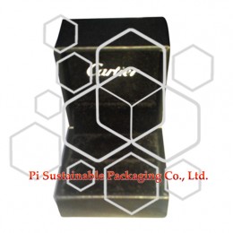 Cartier bespoke leather ring jewellery display packaging gift boxes wholesale