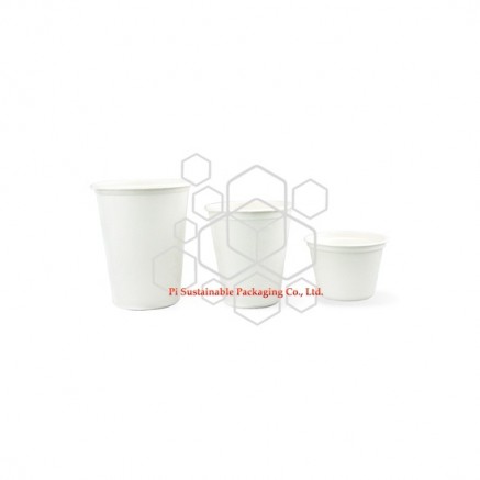 100% biodegradable sugarcane paper pulp disposable coffee cups series