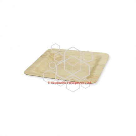 Biodegradable square bamboo leaf wholesale disposable plates Biodegradable square bamboo leaf wholesale disposable plates