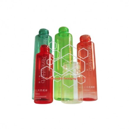 Custom eco friendly cosmetic skincare and perfume product packaging bottles made of biodegradable and compostable bioplastic Custom eco friendly cosmetic skincare and perfume product packaging bottles made of biodegradable and compostable bioplastic