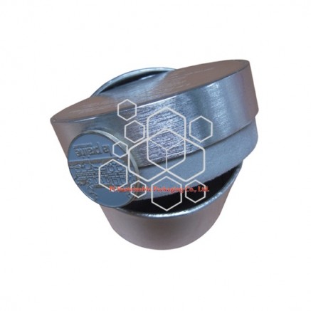 La Prairie small round luxury skincare cosmetic metal packaging gift boxes with lids