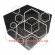 Custom fabric wood ring jewelry display gift boxes