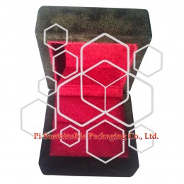 Custom fabric wood ring jewelry display gift boxes for sale  Custom fabric wood ring jewelry display gift boxes for sale