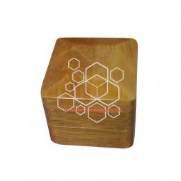 Custom small wooden jewellery packaging gift box with lid supplies wholesale