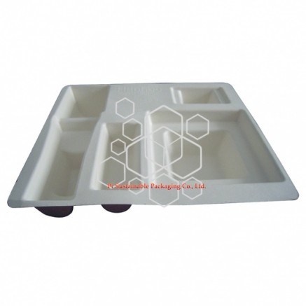 Hanhoo large compostable protective packaging tray for cosmetics packaging gift boxes Hanhoo large compostable protective packaging tray for cosmetics packaging gift boxes