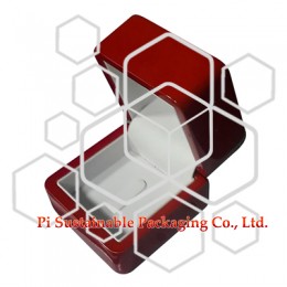Pink small wood earring jewelry gift boxes for girls wholesale
