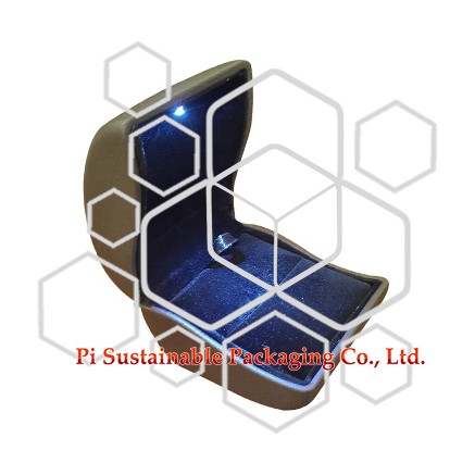 Wholesale leather earring jewelry packaging presentation boxes