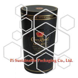 Wholesale wine packaging oval boxes supplies for Crown Royal  Wholesale wine packaging oval boxes supplies for Crown Royal