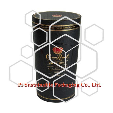 Wholesale wine packaging oval boxes supplies for Crown Royal