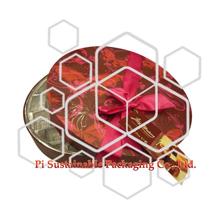 Lily round christmas candy chocolate paper gift packaging boxes supplies