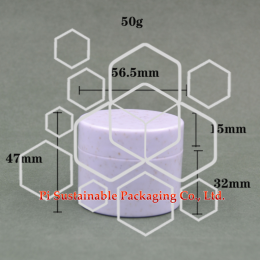 50ml sustainable cosmetic packaging jar wholesale  50ml sustainable cosmetic packaging jar wholesale