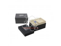 Custom mens luxury wooden watch jewelry packaging gift boxes for car suppliers