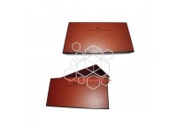 Empty square chocolate candy boxes packaging display protect your love present in luxury and natural way