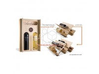 Excellent sustainable packaging example for personalized unfinished wooden wine bottle retail packaging gift box for sale