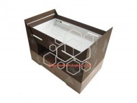 One quote of recycled glass bottle for cosmetic purpose  One quote of recycled glass bottle for cosmetic purpose