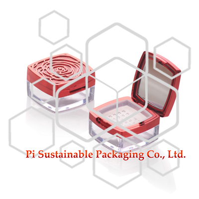 Productos de maquillaje a medida, latas de envase de plástico  Productos de maquillaje a medida, latas de envase de plástico