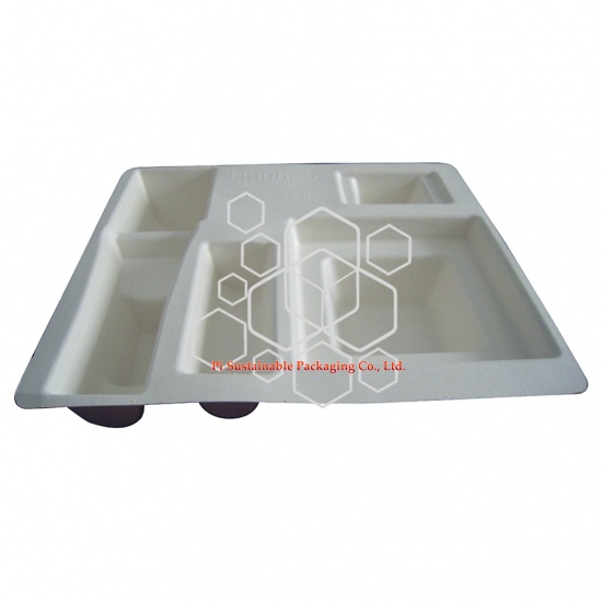 Hanhoo bandeja grande compostables embalaje protector para los cosméticos, cajas de regalo de empaquetado