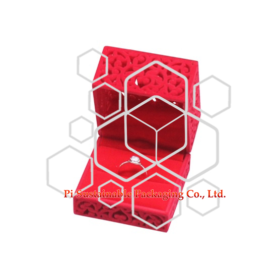 Cajas de plástico regalo de joyería anillo personalizado para niñas  Cajas de plástico regalo de joyería anillo personalizado para niñas