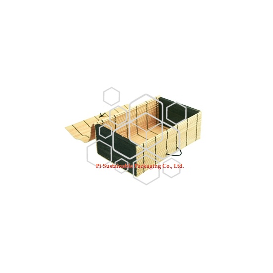 卸売の持続可能な竹木製の冷凍食品包装ボックス