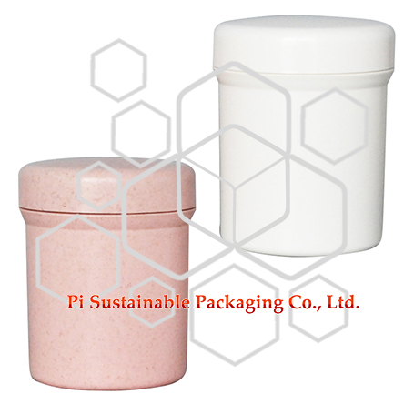 250 ml contenant d'emballage de produit cosmétique adapté à l'environnement en gros